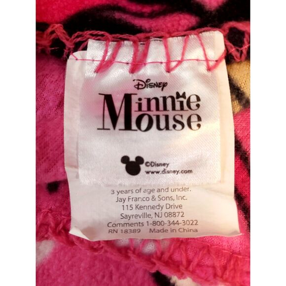 Mickey Mouse Trio Throw Blanket, Furry Minnie Ears Headband, Minnie Mouse Plush - Picture 11 of 13